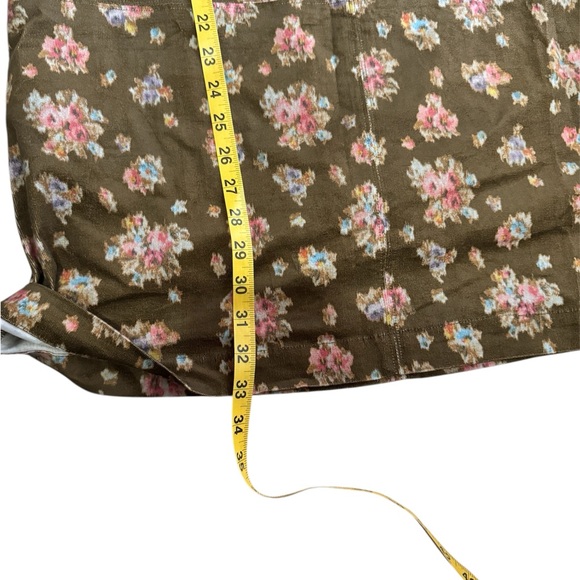 TUCKERNUCK Brown Hazel BouquetCorduroy Clifton Dress NEW